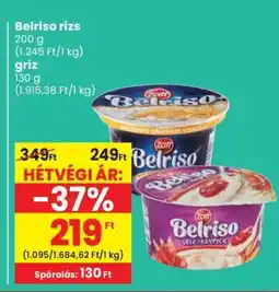 Spar Belriso rizs/gríz ajánlat