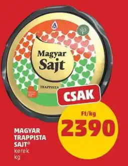 PENNY Magyar Trappista Sajt ajánlat