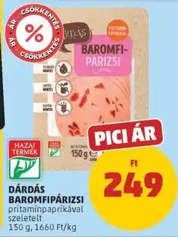 PENNY Dárdás Baromfipárizsi ajánlat