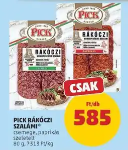 PENNY PICK Rákóczi szalámi ajánlat