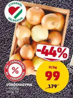PENNY Vöröshagyma ajánlat