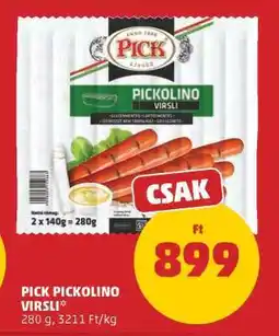 PENNY PICK Pickolino virsli ajánlat