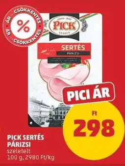 PENNY PICK Sertés Párizsi ajánlat