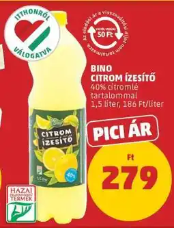 PENNY Bino Citrom Ízesítő ajánlat