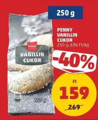 PENNY PENNY Vanillin Cukor ajánlat