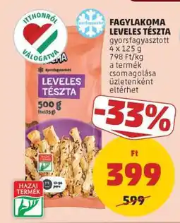 PENNY FAGYLAKOMA LEVELES TÉSZTA ajánlat