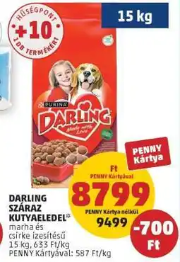 PENNY DARLING SZÁRAZ KUTYAELŐDEL ajánlat
