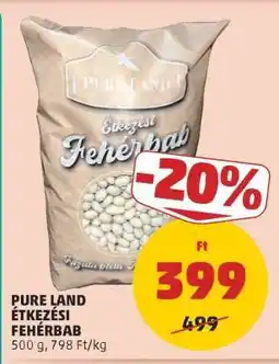 PENNY PURE LAND ÉTKEZÉSI FEHÉRBAB ajánlat