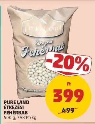 PENNY PURE LAND ÉTKEZÉSI FEHÉRBAB ajánlat