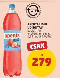 PENNY Apenta Light Üdítőital ajánlat