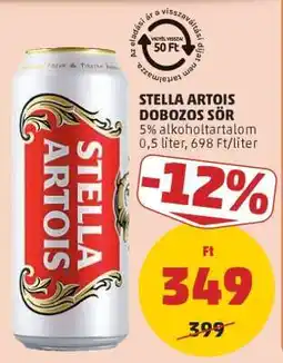 PENNY Stella Artois dobozos sör ajánlat