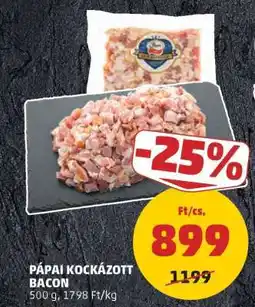 PENNY Pápai Kockázott Bacon ajánlat