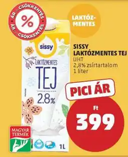 PENNY Sissy Laktózmentes Tej ajánlat