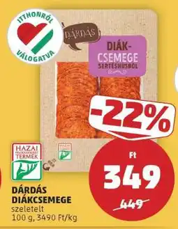 PENNY Dárdás Diákcsemege ajánlat