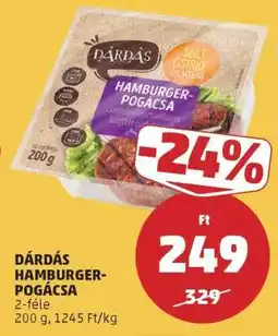 PENNY DÁRDÁS HAMBURGER-POGÁCSA ajánlat