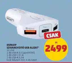 PENNY DUNLOP SZIVARGYÚJTÓ USB ALJZAT ajánlat