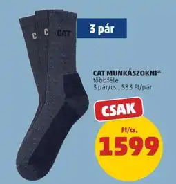 PENNY CAT Munkászokni ajánlat