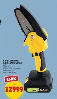 PENNY GARDENMASTER AKKUS LÁNCFŰRÉSZ ajánlat