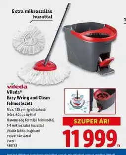 Lidl Vileda Easy Wring and Clean felmosószett ajánlat