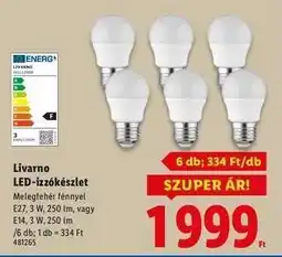 Lidl Livarno LED-izzókészlet ajánlat