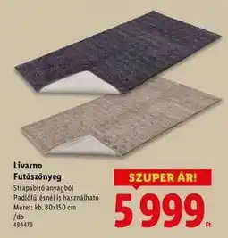 Lidl Livarno Futószőnyeg ajánlat