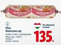 Lidl Pilos Ömlesztett sajt ajánlat