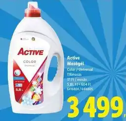 Lidl ACTIVE Mosógél ajánlat