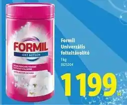 Lidl FORMIL Univerzális folteltávolító ajánlat