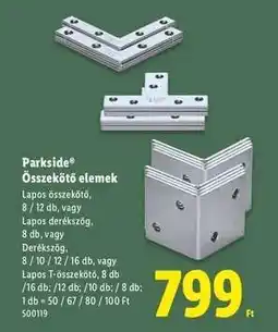 Lidl PARKSIDE Összekötő elemek ajánlat