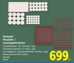 Lidl PARKSIDE Filcalátét- / csúszásgátló készlet ajánlat