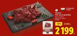 Lidl Húsfarm Friss szarvas gulyáshús ajánlat