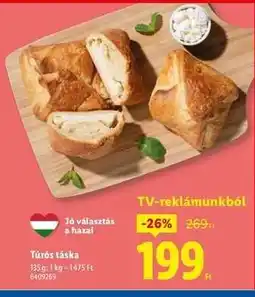 Lidl Túrós táska ajánlat