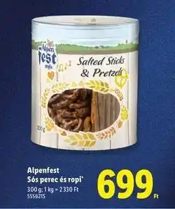 Lidl Alpenfest ajánlat
