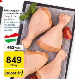 Tesco Friss magyar csirke-alsócomb ajánlat
