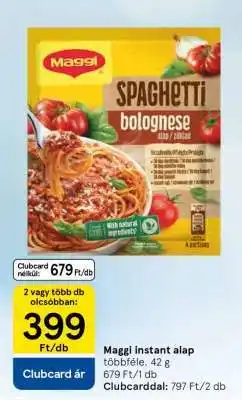 Tesco Maggi Instant alap ajánlat