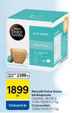 Tesco NESCAFE Dolce Gusto kávékapszula ajánlat