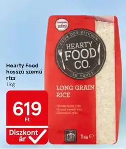 Tesco Hearty Food hosszú szemű rizs ajánlat