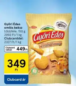 Tesco Győri Édes omlós keksz ajánlat