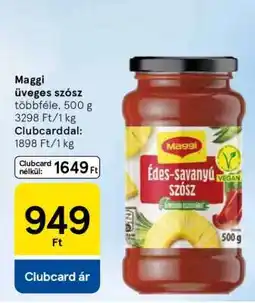 Tesco Maggi üveges szósz ajánlat