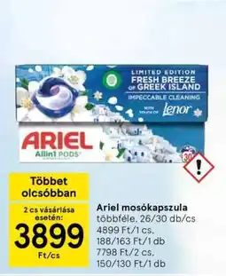 Tesco ARIEL Mosókapszula ajánlat