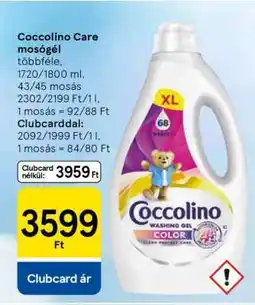 Tesco COCCOLINO CARE Mosógél ajánlat