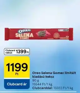Tesco Oreo Selena Gomez limitált kiadású keksz ajánlat