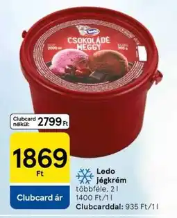 Tesco Ledo jégkrém ajánlat