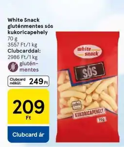 Tesco White Snack gluténmentes sós kukoricapehely ajánlat