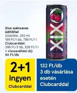 Tesco XIXO SZÉNSAVAS ÜDÍTŐITAL ajánlat