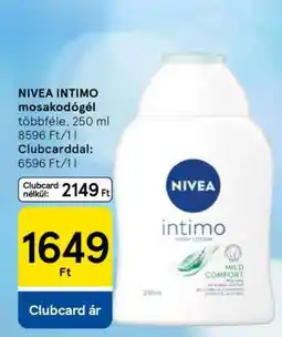 Tesco NIVEA INTIMO mosakodógél ajánlat