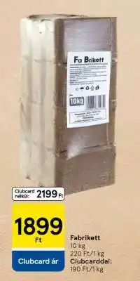 Tesco Fabrikett ajánlat