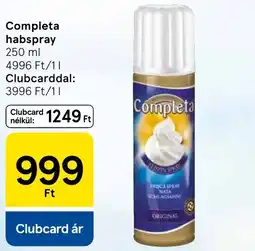 Tesco Completa habspray ajánlat