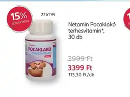 Rossmann Netamin Pocaklak terhesvitamin ajánlat
