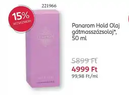 Rossmann Panarom Hold Olaj gátmasszázsolaj ajánlat